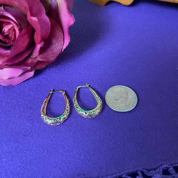 Brand New Vintage Fashion Hoop Drop Earrings for Women! - Picture 3 of 6